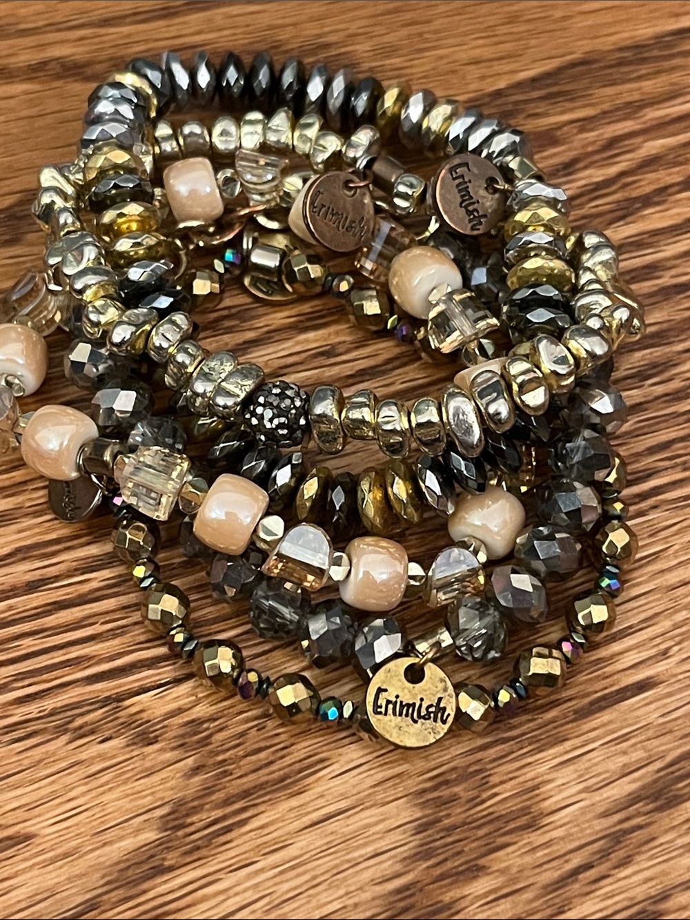 Stack of 5 Erimish Bracelets